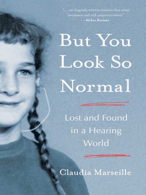 Title details for But You Look So Normal by Claudia Marseille - Wait list